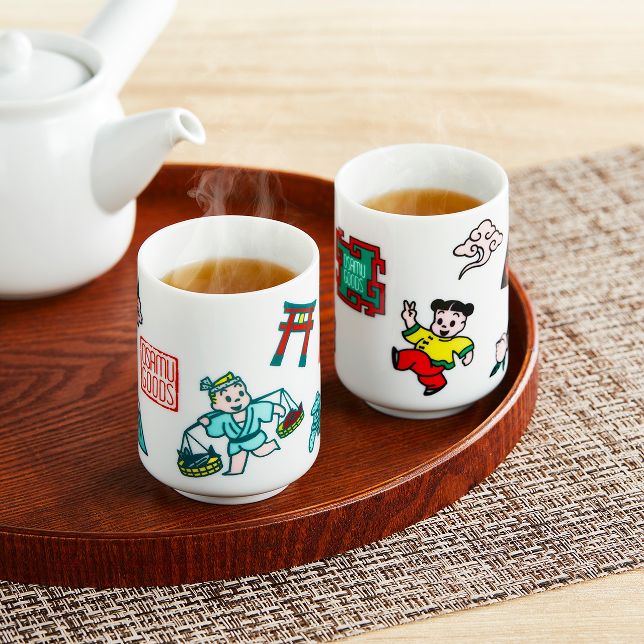 湯のみ オリエンタル