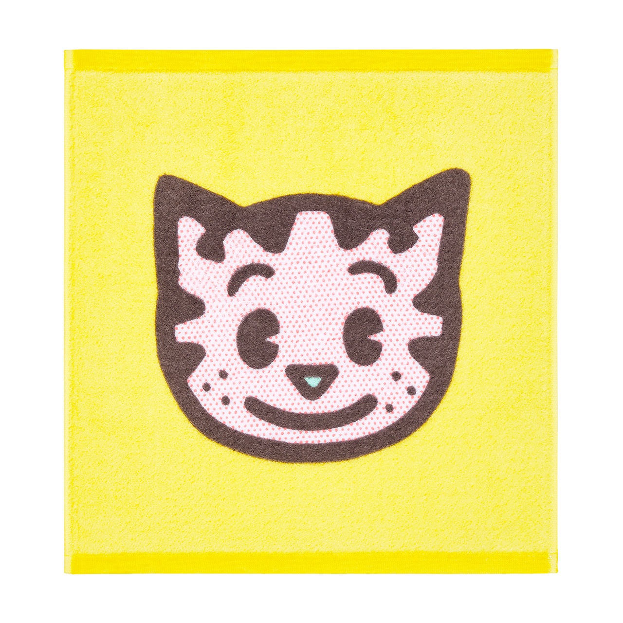 ウォッシュタオル CAT イエロー