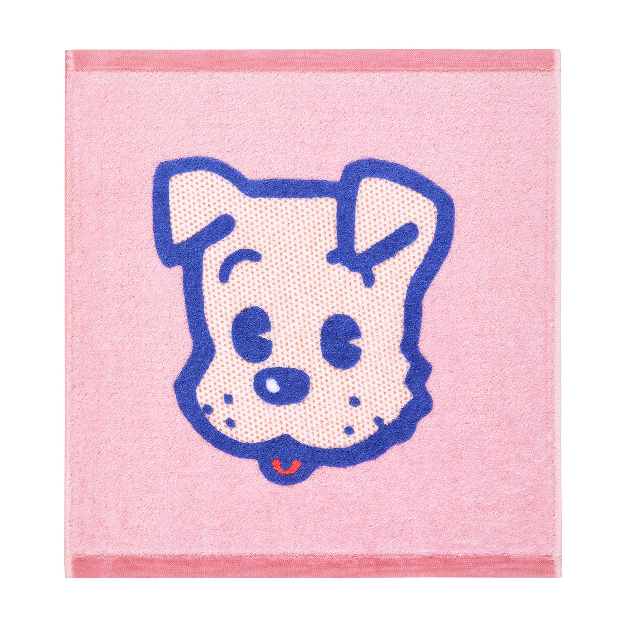 ウォッシュタオル DOG ピンク