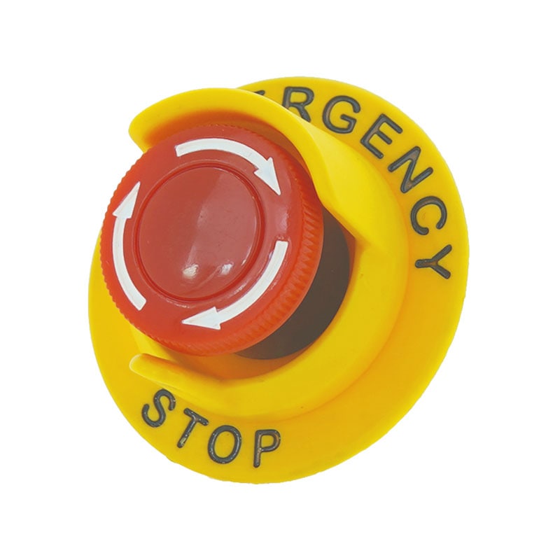 緊急停止スイッチ 16mm ガードサークル付き 1回路 C接点