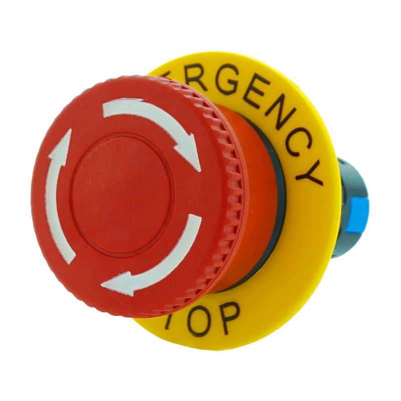 緊急停止スイッチ 22mm 表示サークル付き 1回路 C接点