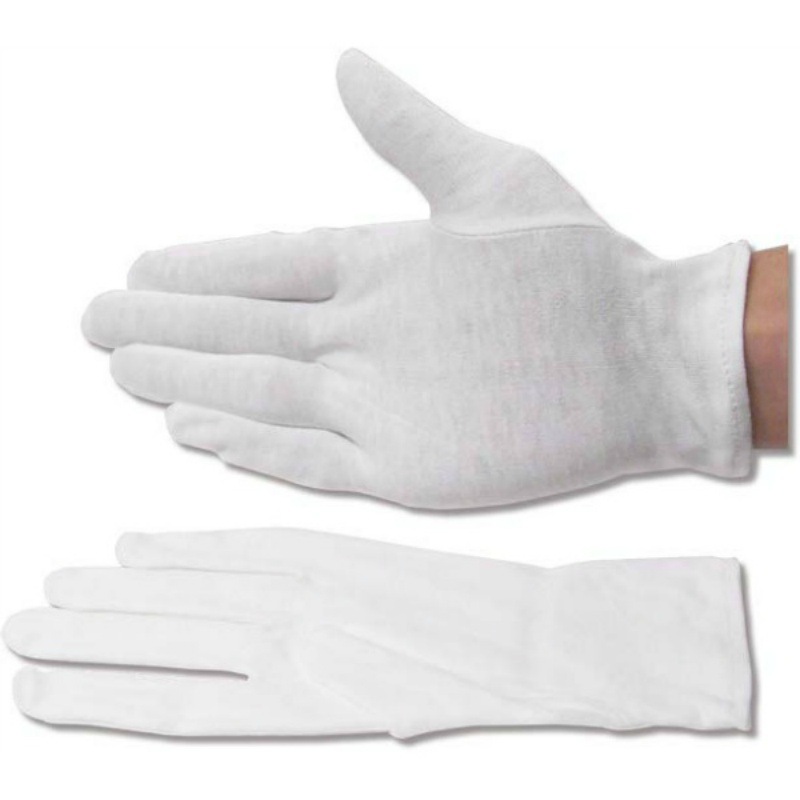 純綿 スムス手袋 マチ無 Ｓ型