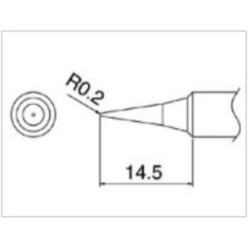 HAKKO コテ先 I型 T18-I