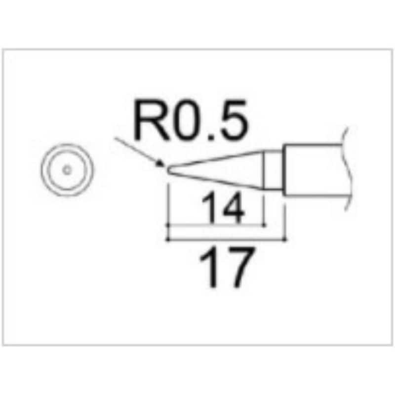 HAKKO コテ先 BC型 980-T-BC