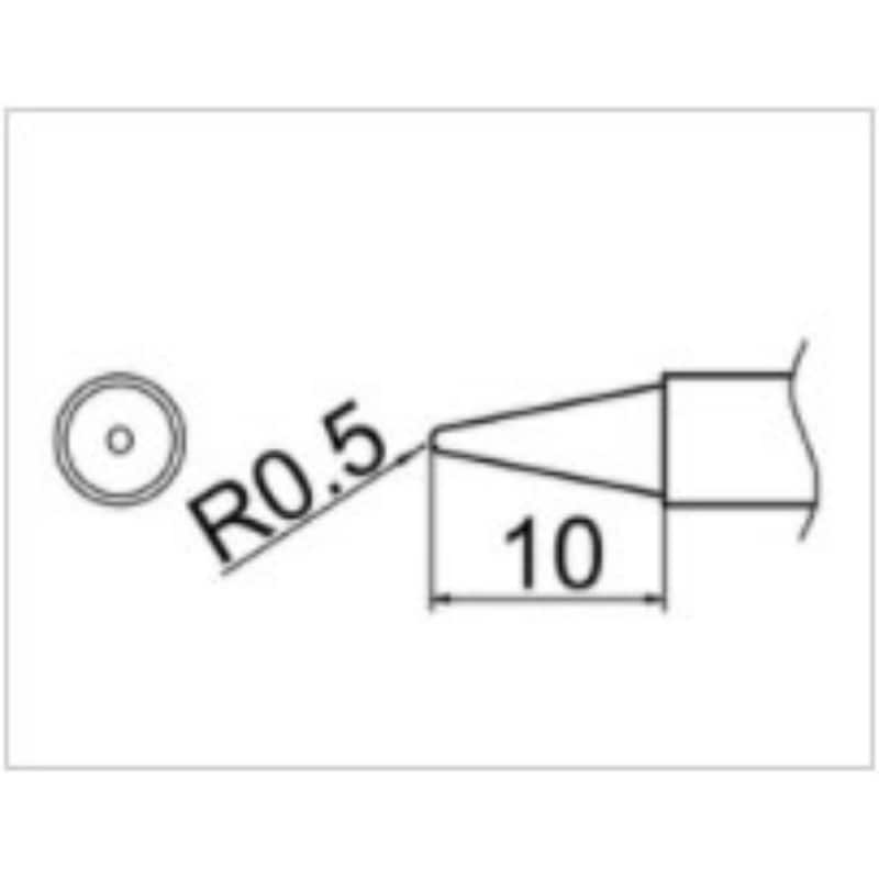 HAKKO コテ先 0.5B型 T12-B2