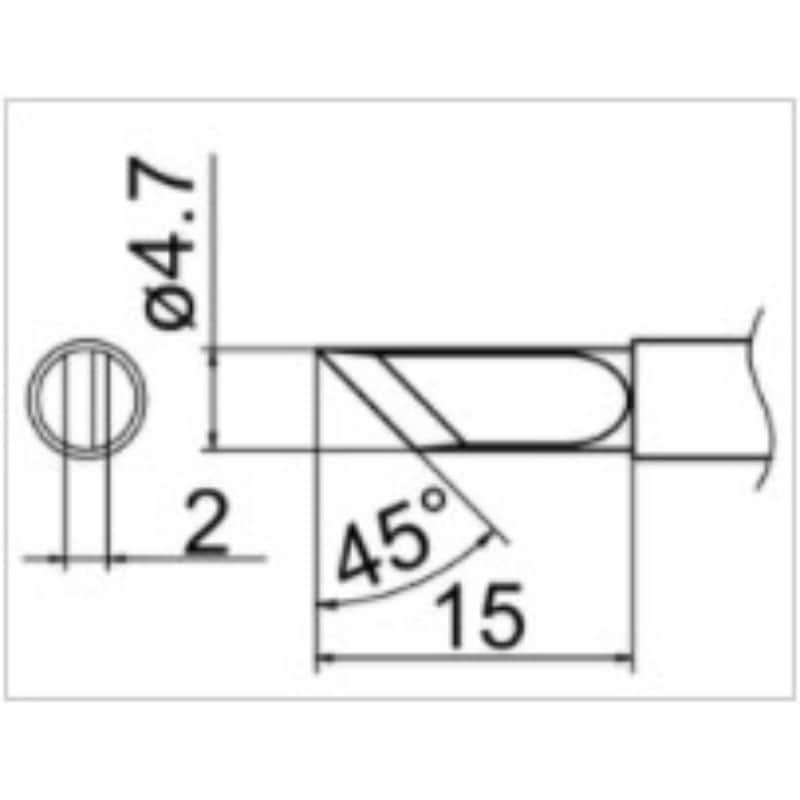 HAKKO コテ先 K型 T12-K