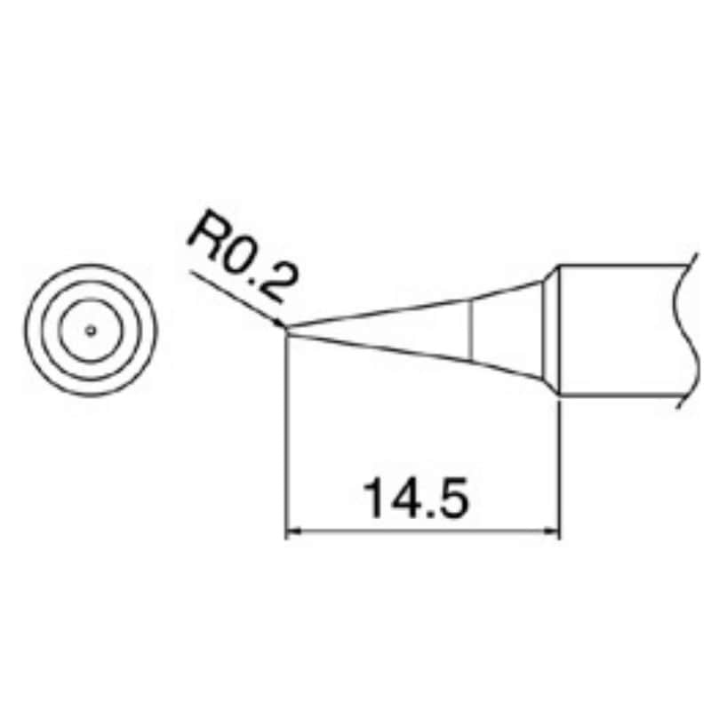 HAKKO コテ先 I型 T18-I