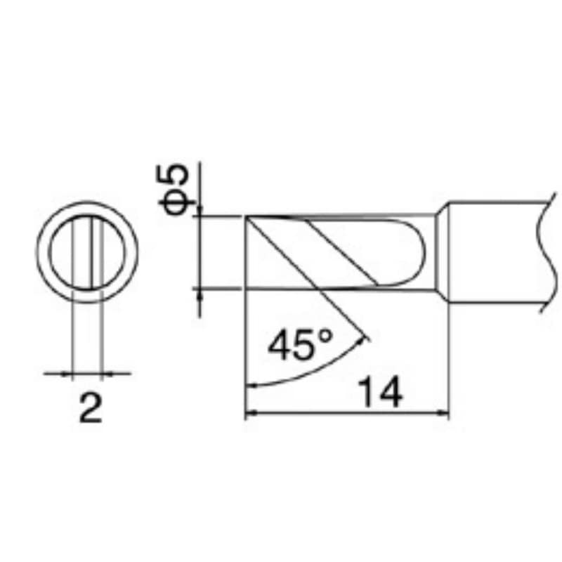 HAKKO コテ先 K型 T18-K