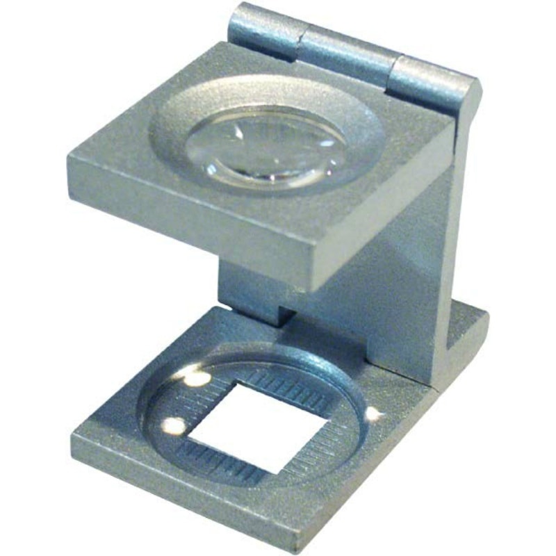 LEAF リネンテスター 縞見ルーペ #A10-2 10倍