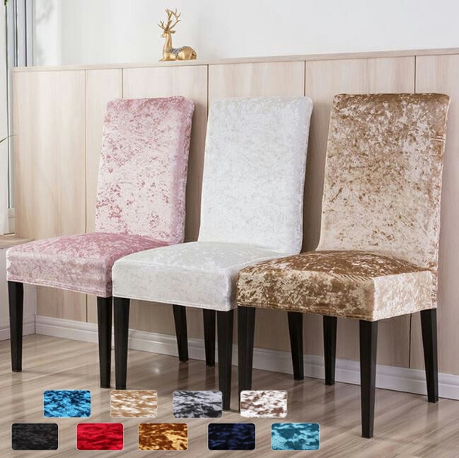 ダイニングチェア バイオレット かわいい椅子 ゴールド ベロア CH-4161