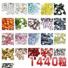 楽天ランキング1位【ss16・ss20・ss30】（特色）スワロフスキー代用高品質ラインストーン1440粒入りパック！デコ電　ネイル　業務用　ガラス　レジン　ホットフィックスも販売中　10グロス　シー