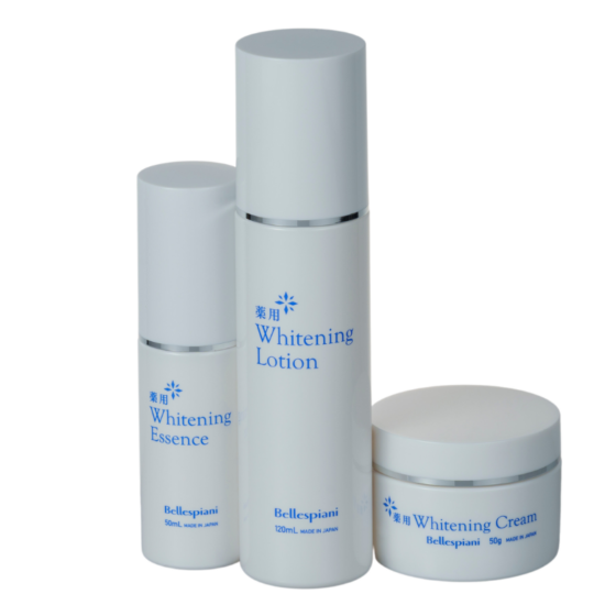 定期便】薬用美白スキンケア3点セット〈化粧水+美容液+クリーム