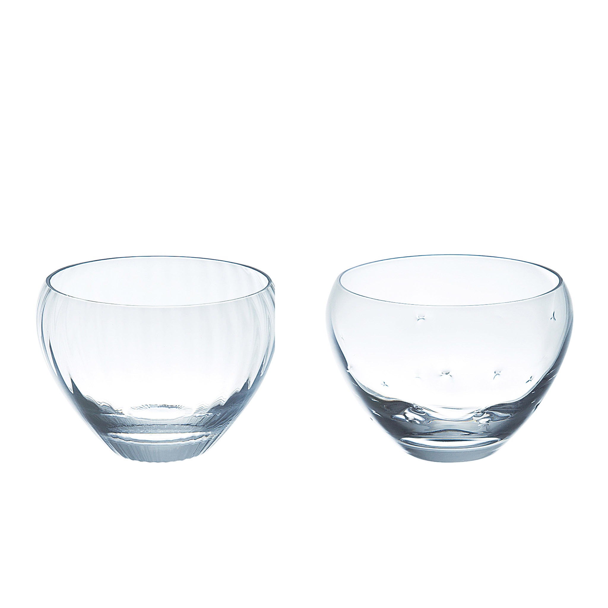アルコ:グラス・ボウル (M) ペア 桐箱入り GIFT