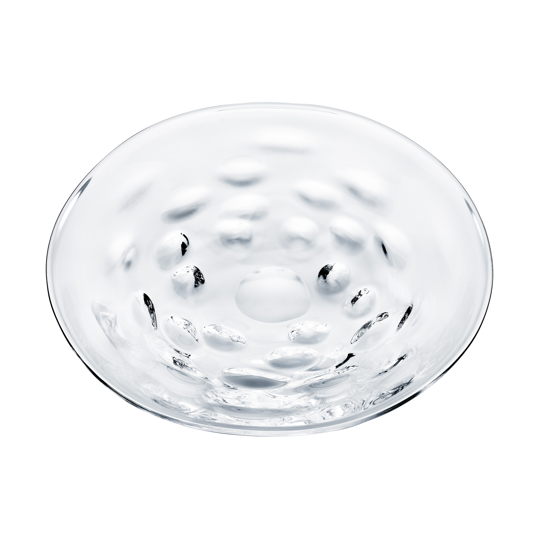 H2O：宙吹き丸形プレート (30cm)