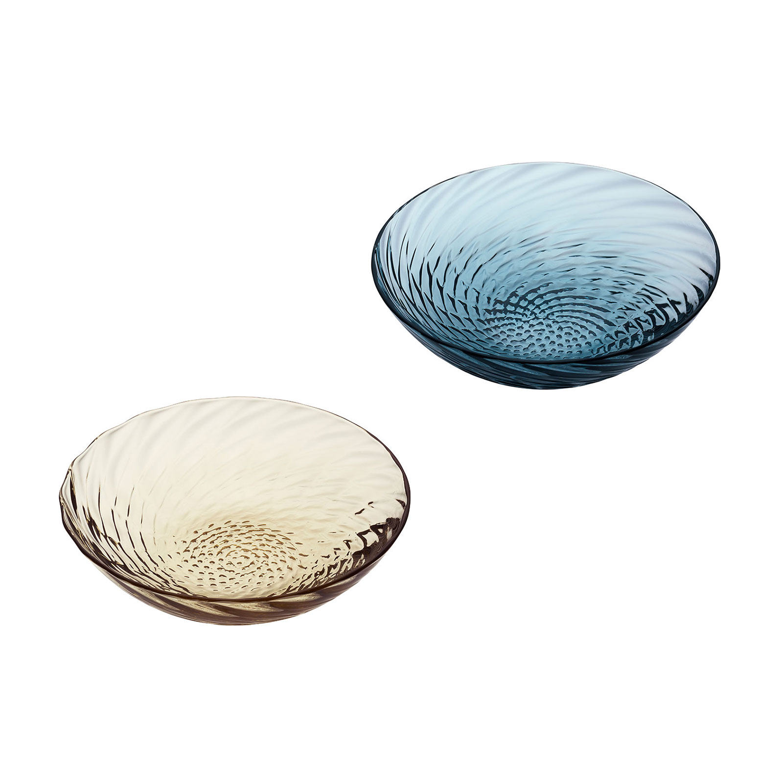 ボラゴ：丸形小皿 (12cm) 2枚セット GIFT | ガラス製品 | Sghr