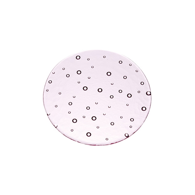 ドロップレット：丸形プレート (18cm)