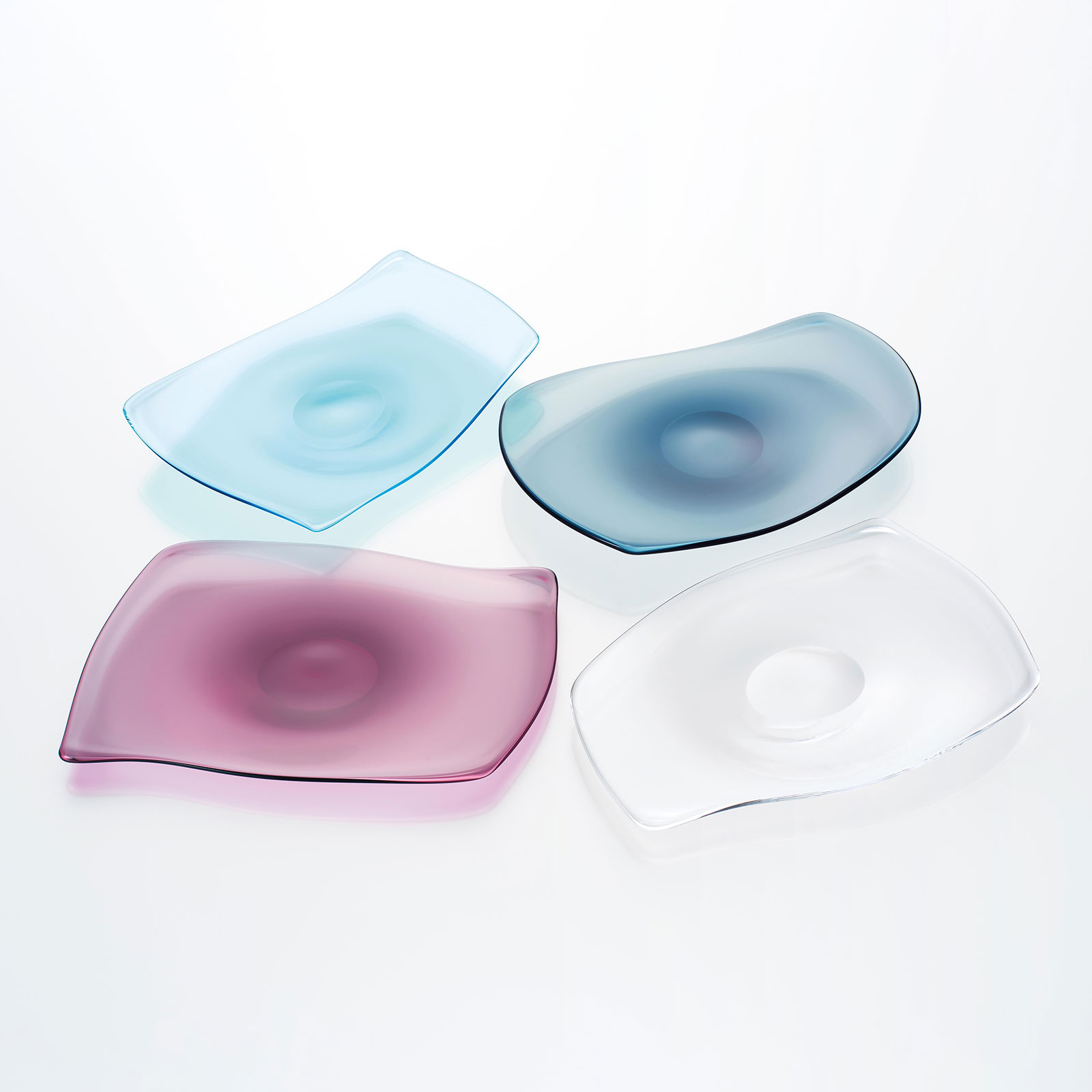 川プレート:宙吹きプレート