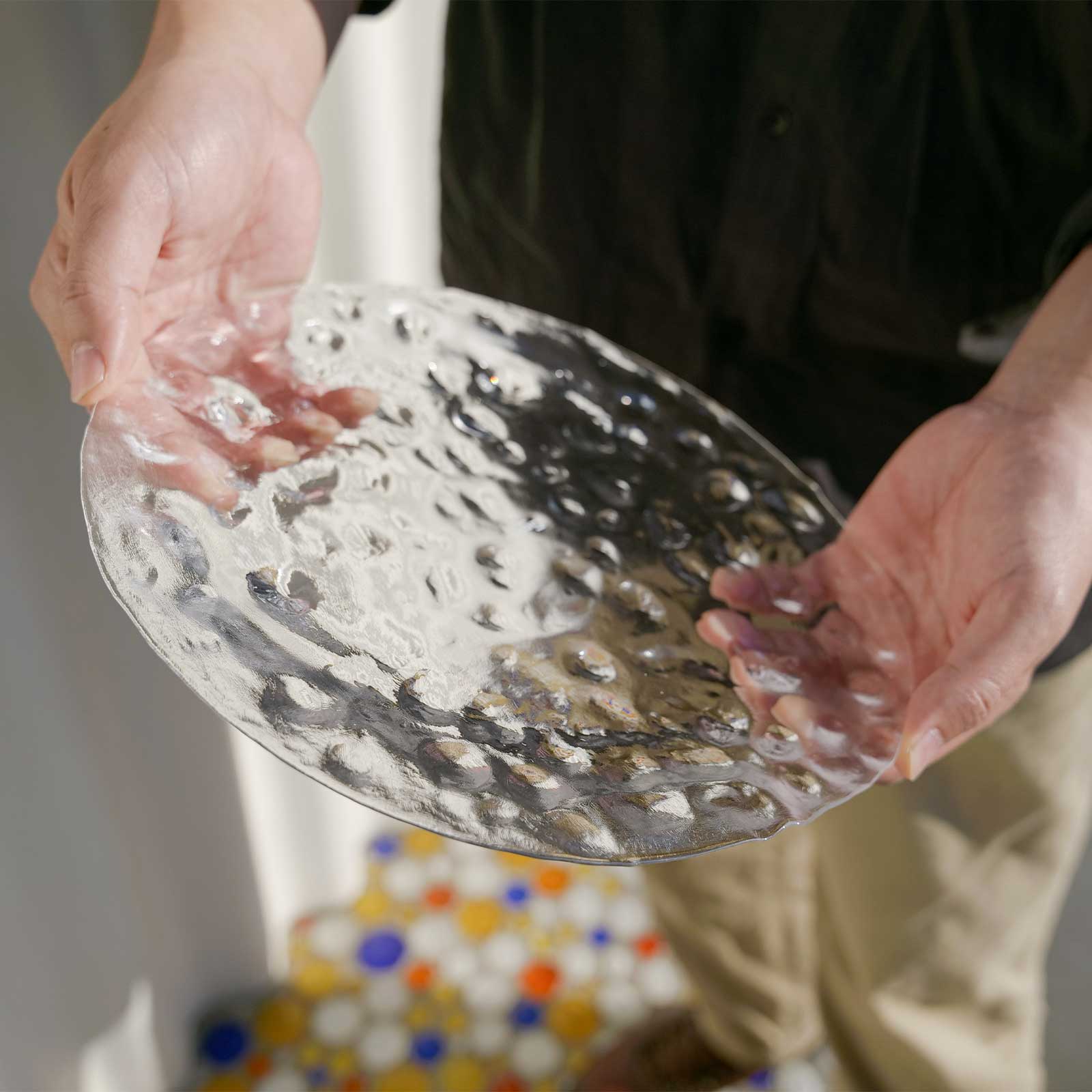 ウル:丸形プレート (26cm) 2枚セット GIFT