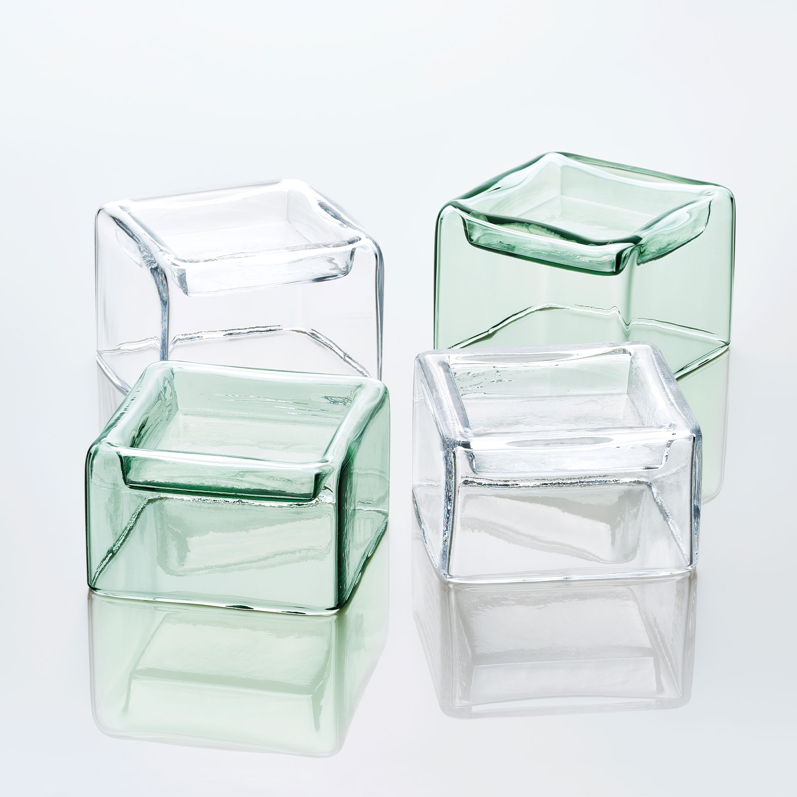 ハコニワ：立体角皿 (M)