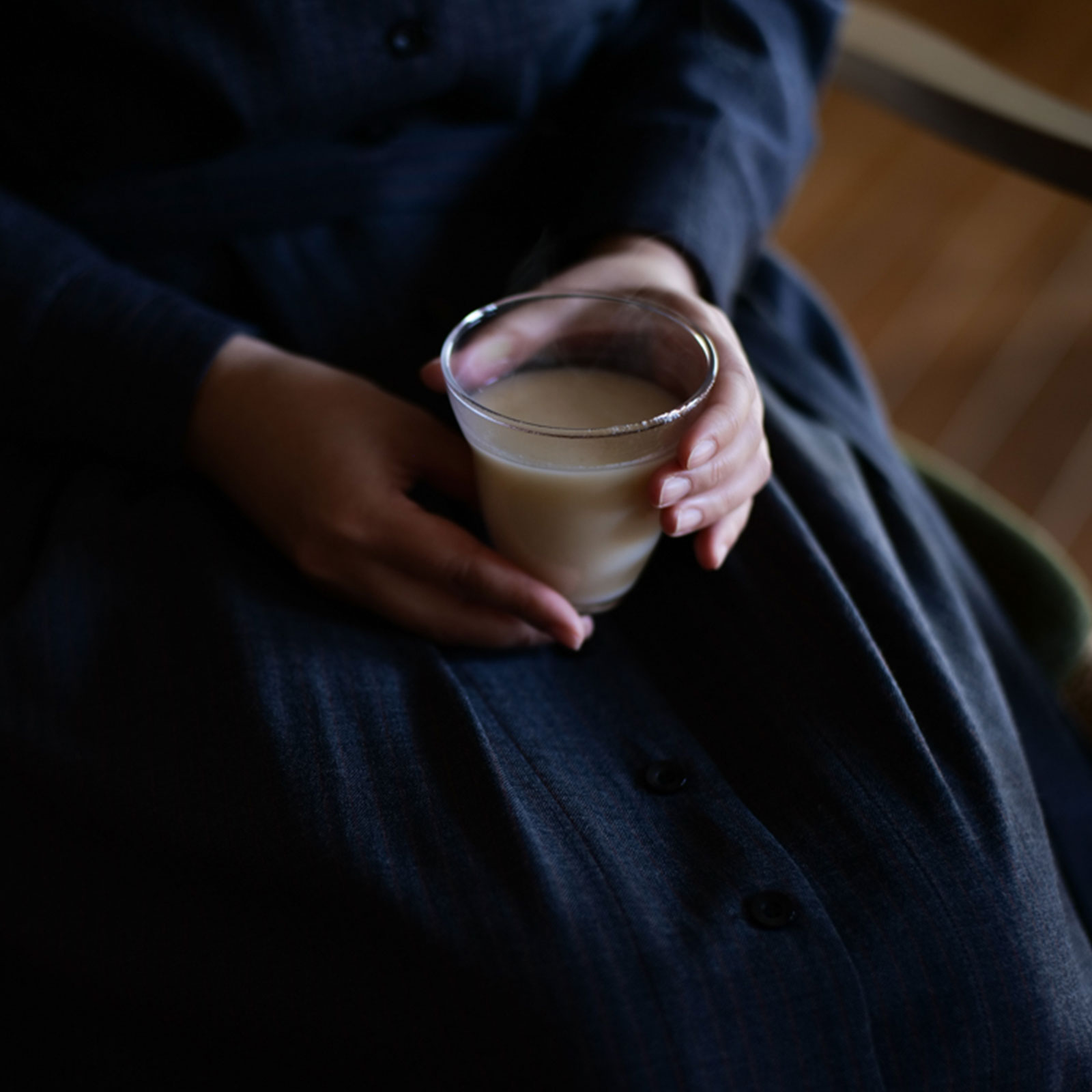 Sghr cafe：パフェ・グラス