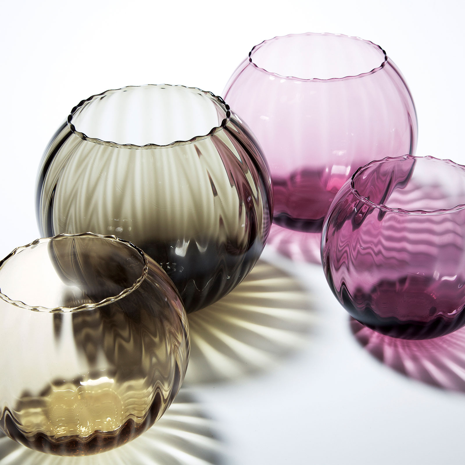 パフ：モールボール花器 (L)