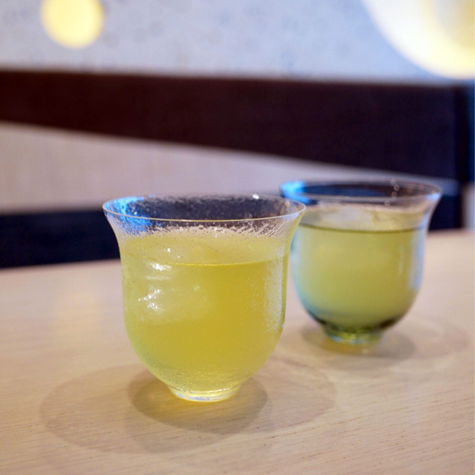 茶楽:お茶グラス (M) ペア 桐箱入り GIFT