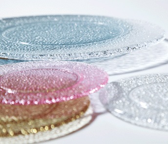 キサラ:丸形プレート (30cm)