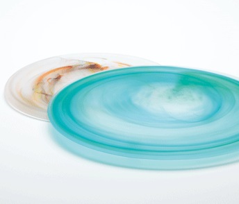 ナツ：丸形プレート (17cm)