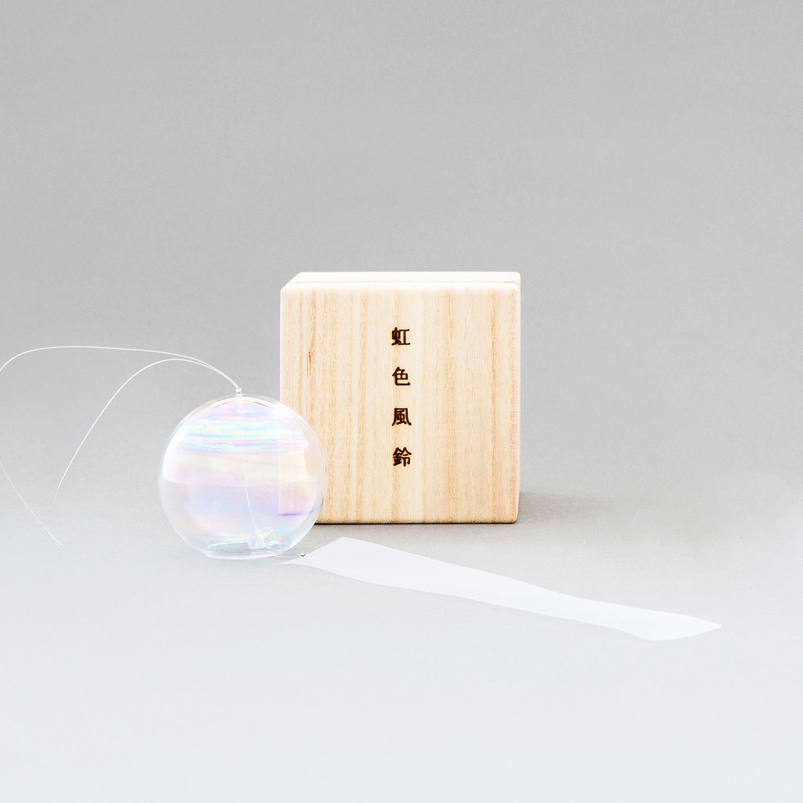 虹色風鈴 S ウッドフレーム セット 21 Nijiiro Furin Sghr