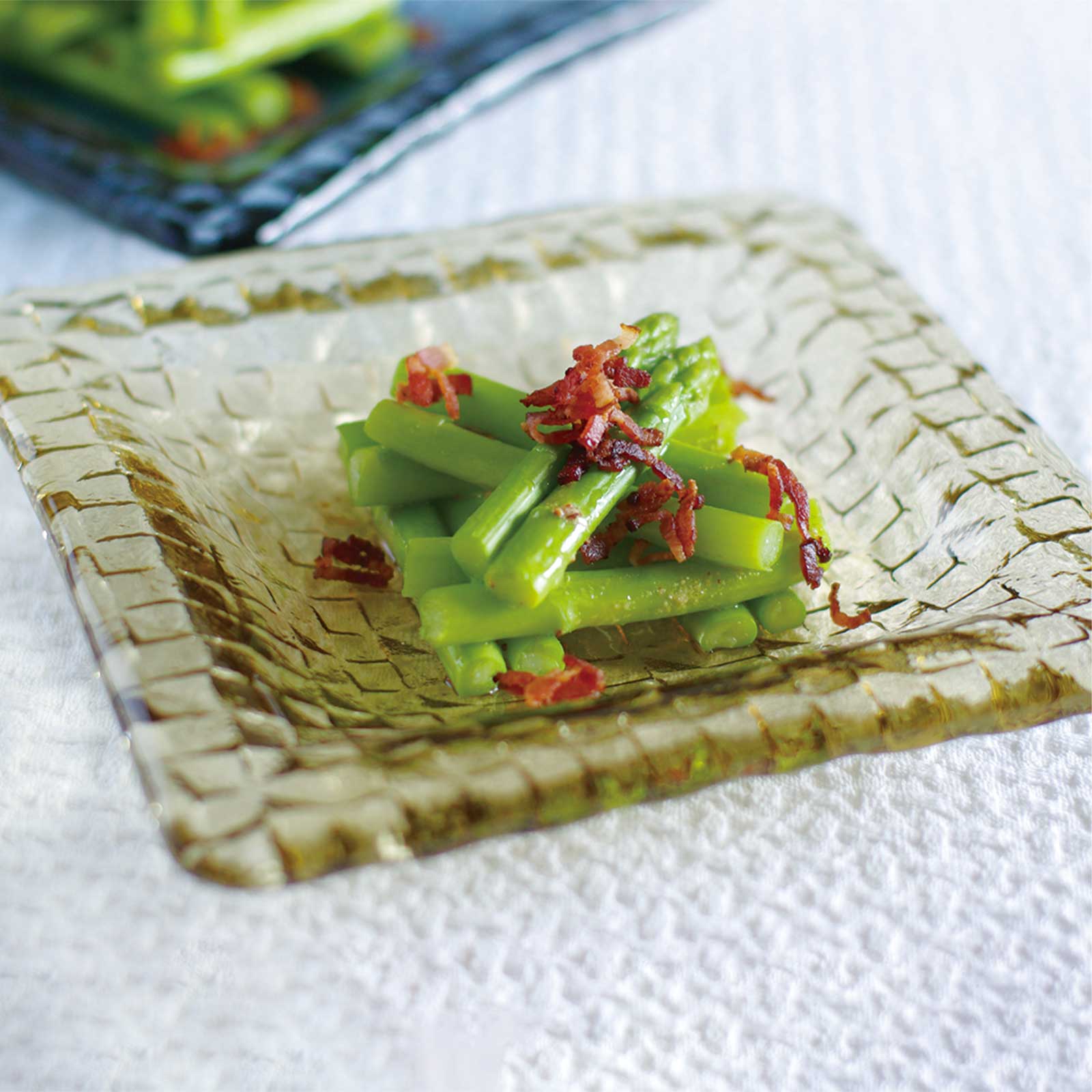 グリッドプレート:角形深皿 (17cm)