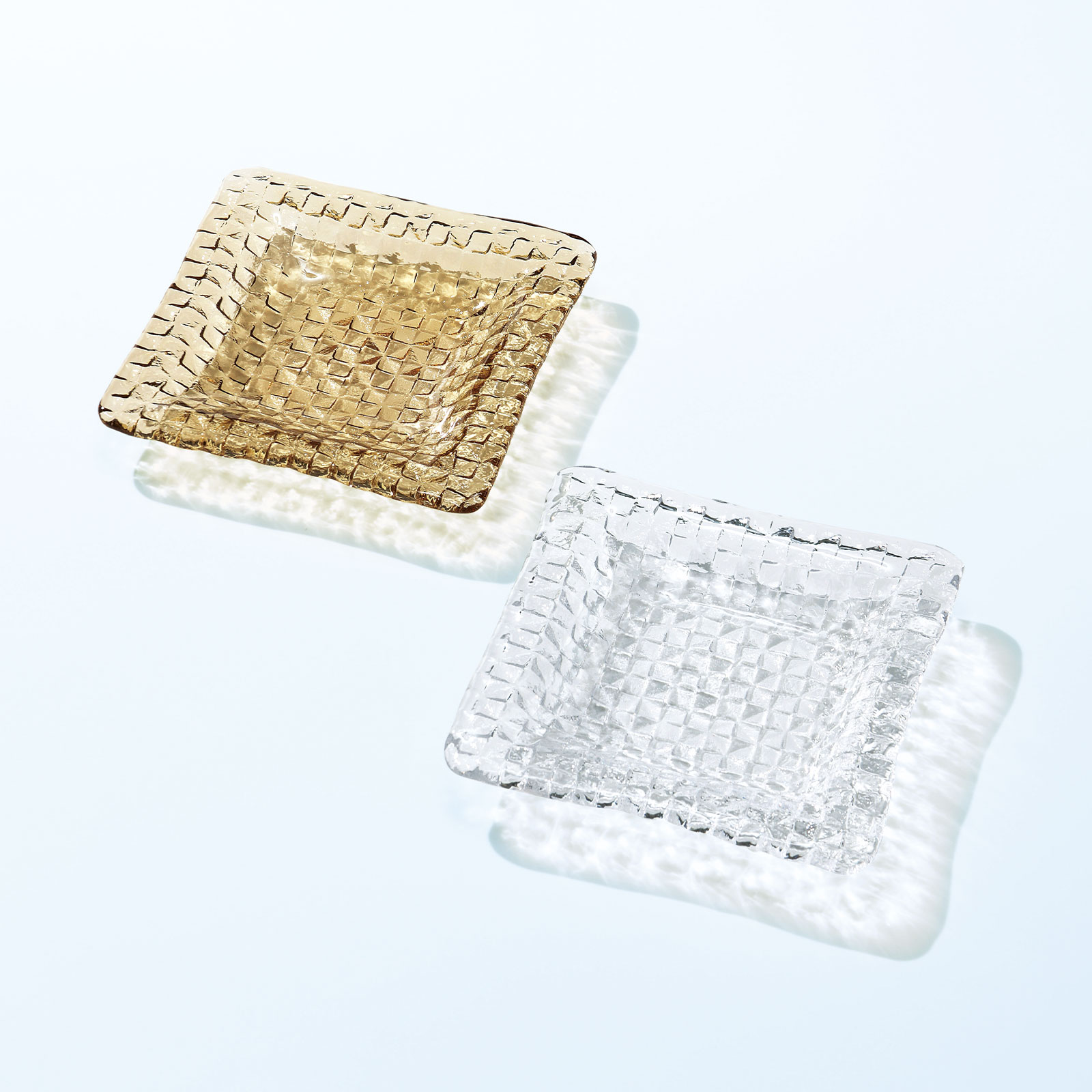 グリッドプレート：深皿 (17cm) 2枚セット GIFT