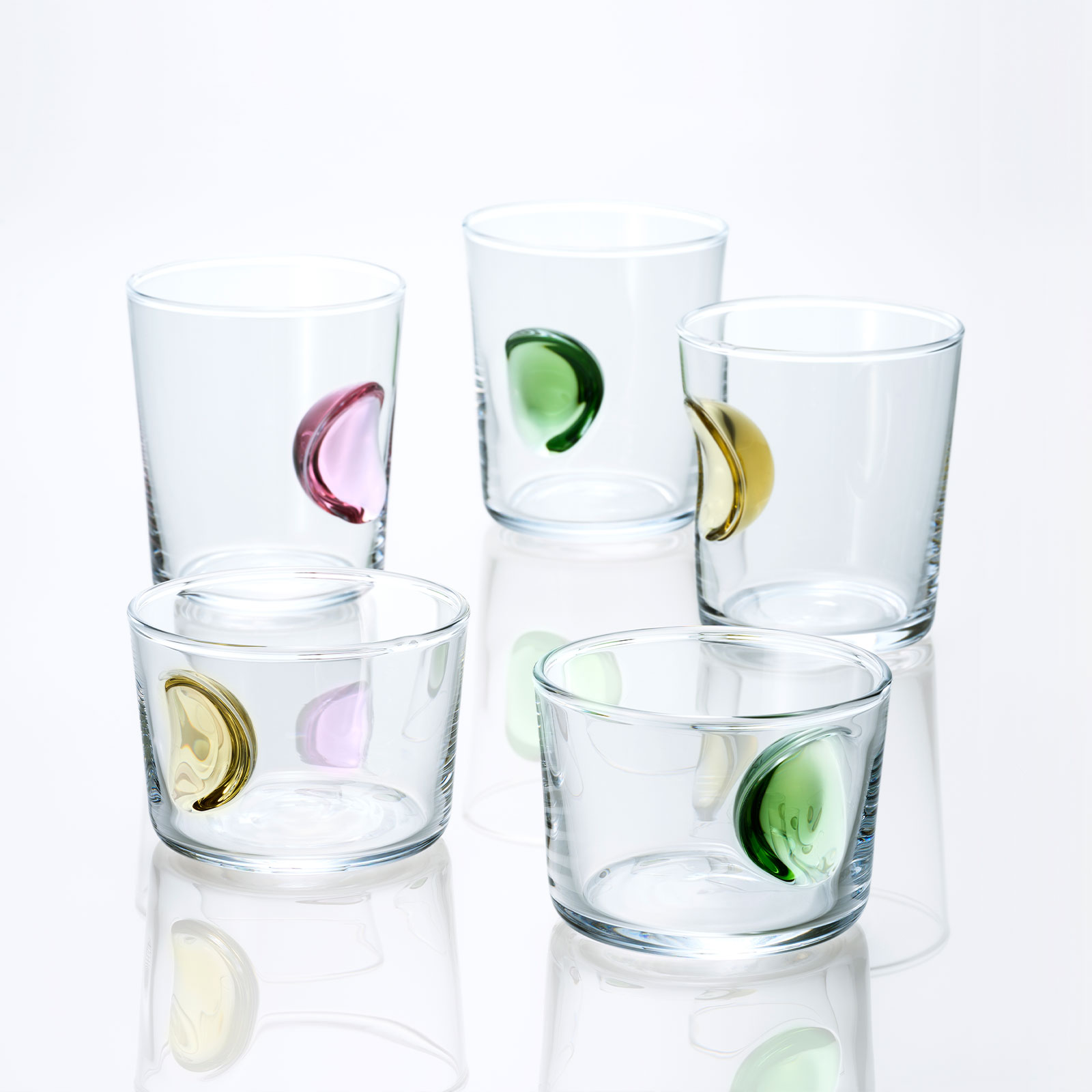 えくぼコップ：グラス (S)