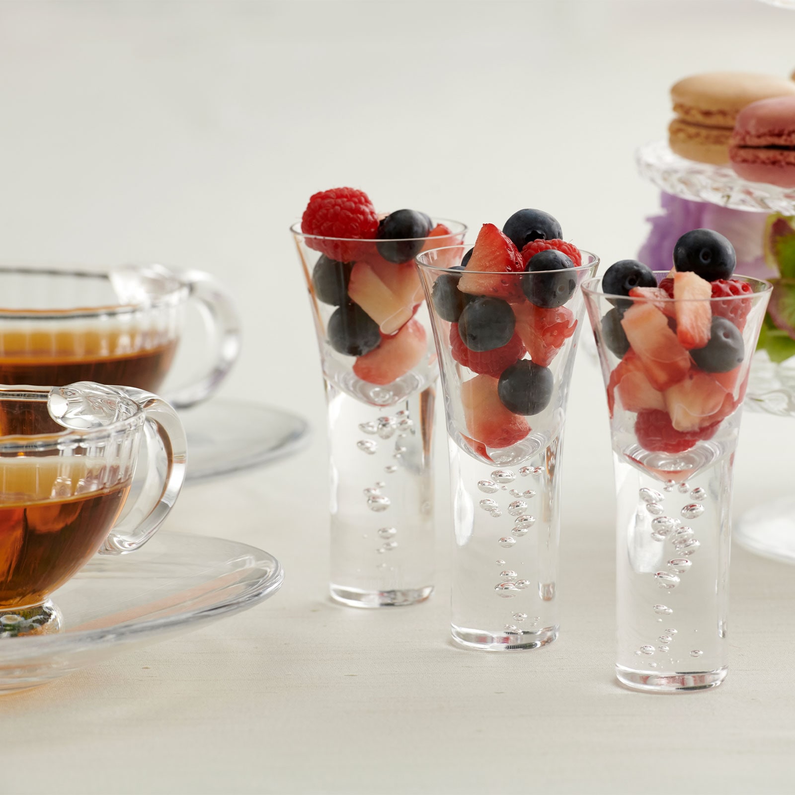 3種の泡:神秘的に立ち昇る泡 ショット