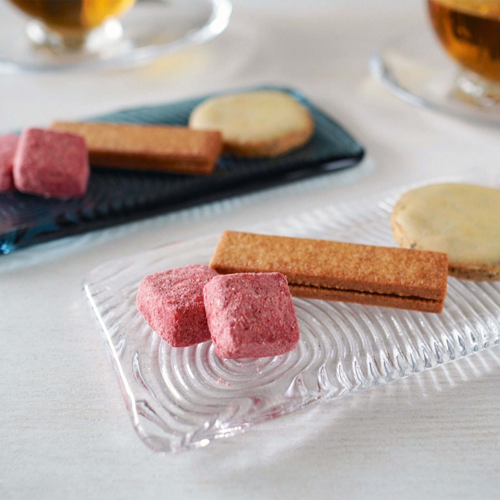 デューン：長方形プレート (18cm)