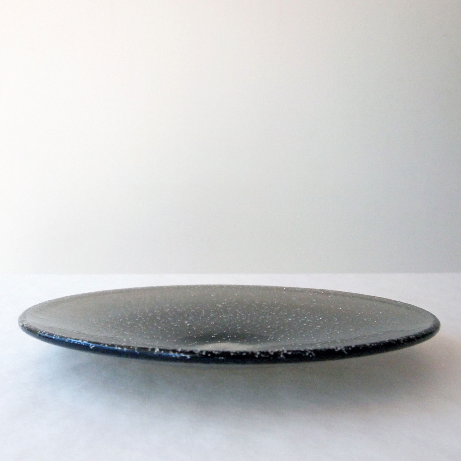 琥輪：丸形プレート (28cm) 雲母入り