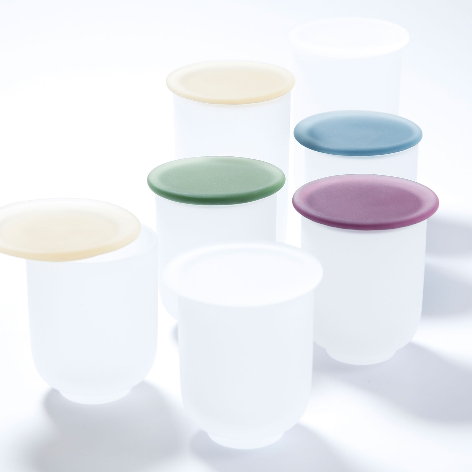 ユノミグラス:グラス 蓋付き (S)