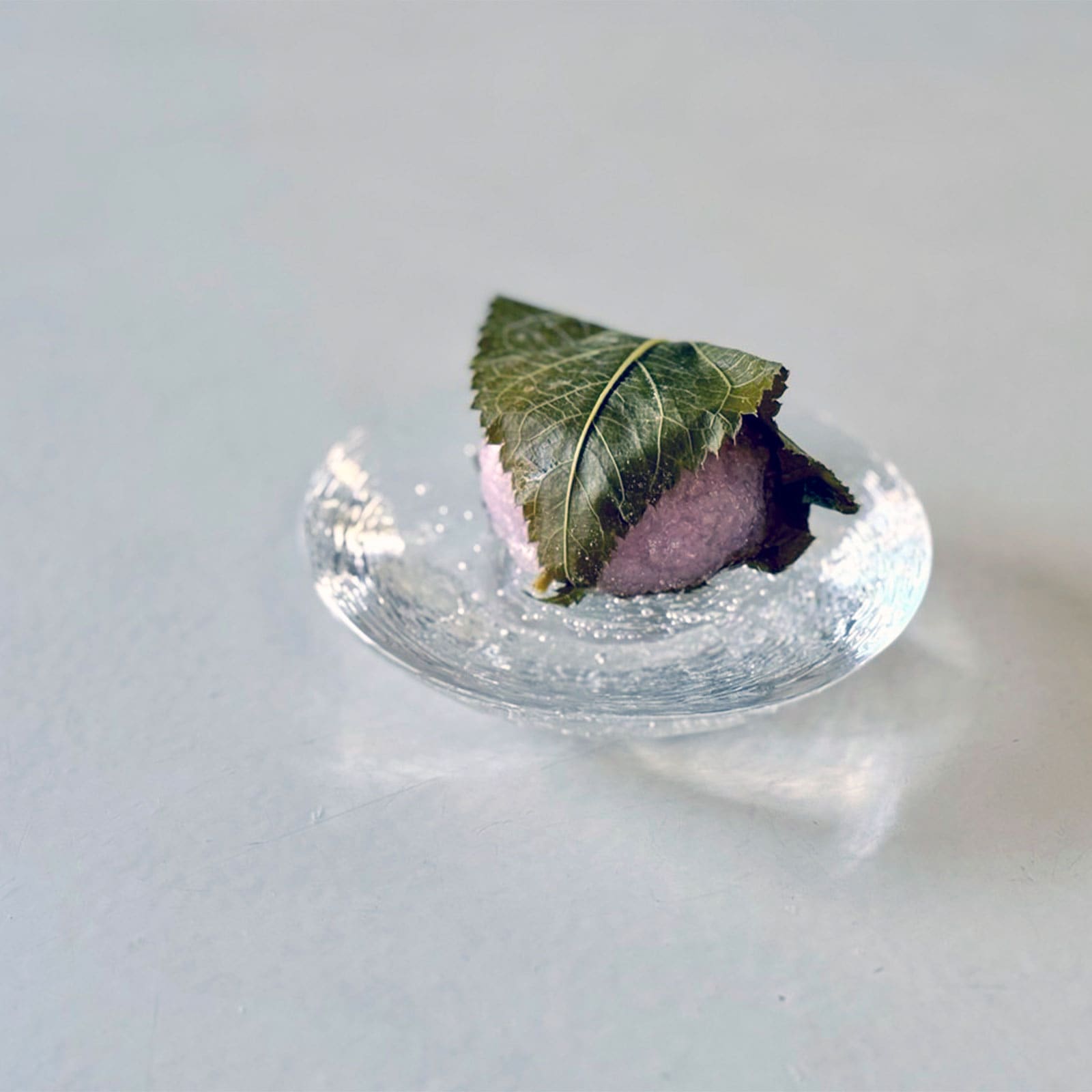 セイウン：丸形プレート (11cm)  泡