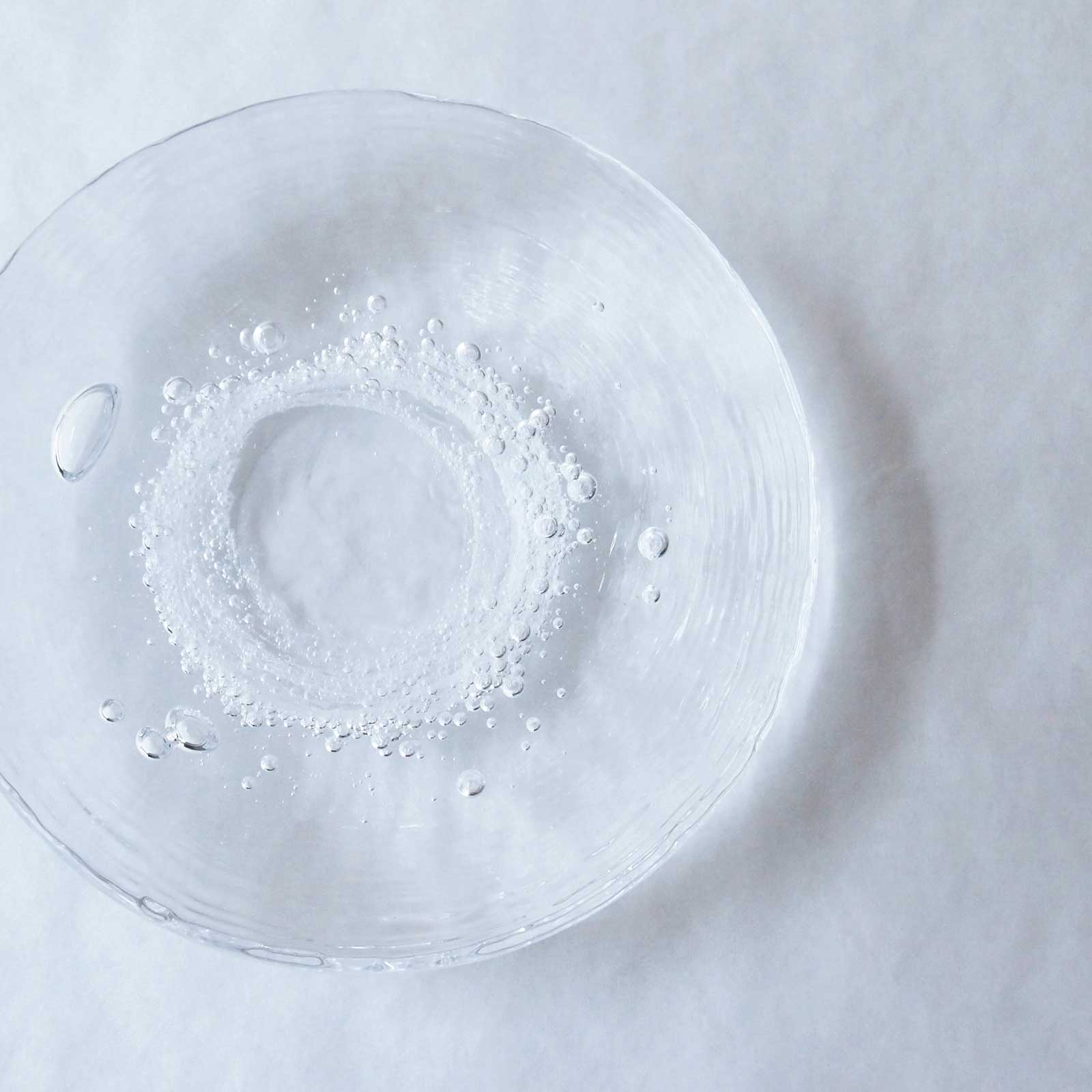 セイウン：丸形プレート (14cm)  泡