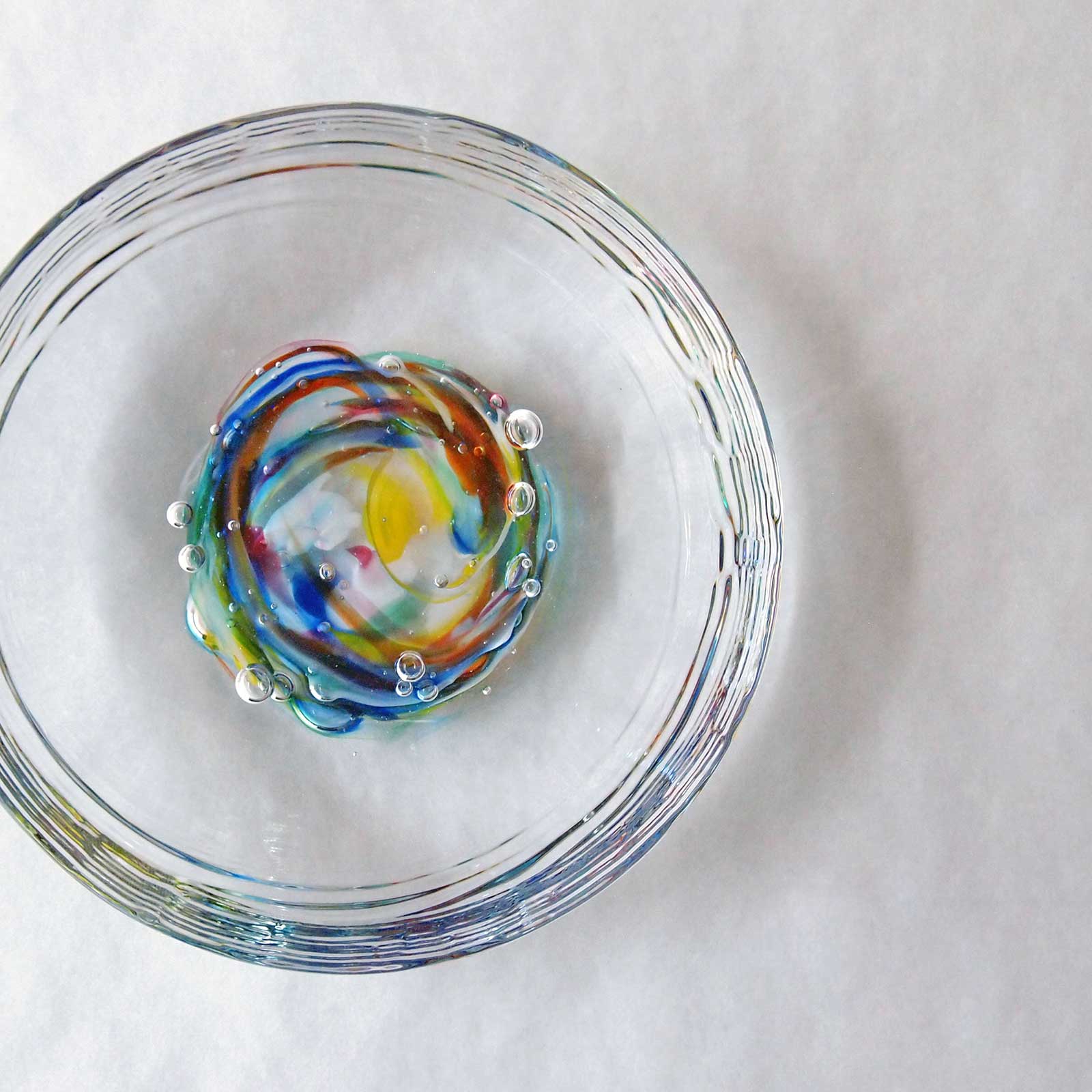 セイウン：丸形プレート (14cm)  カラー