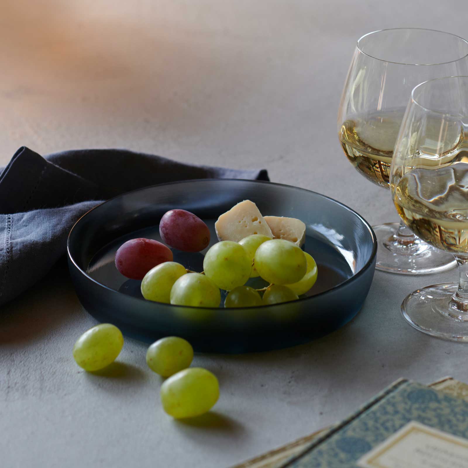 そさら：丸形プレート (17cm)