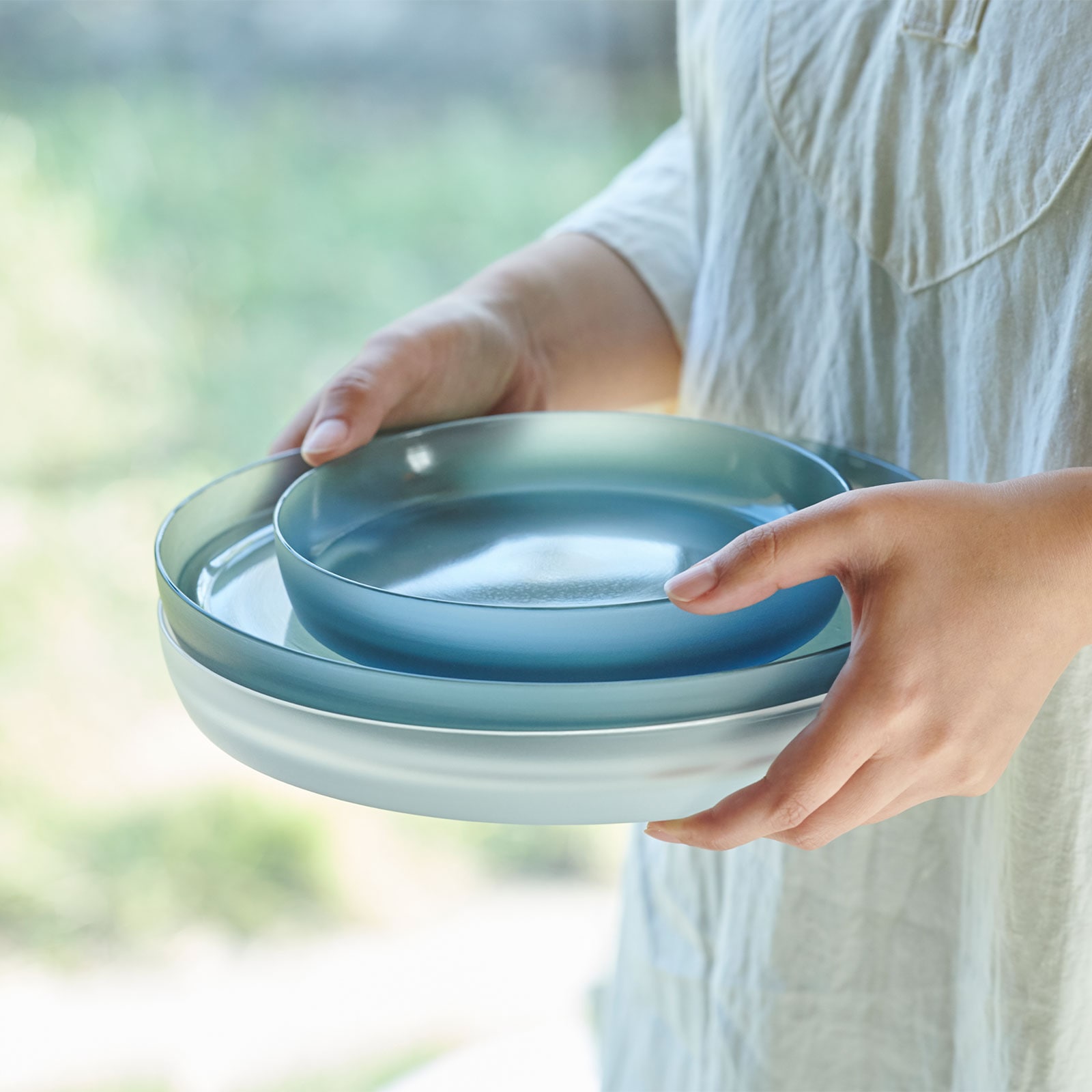 そさら：丸形プレート (17cm) | 平皿 | Sghr