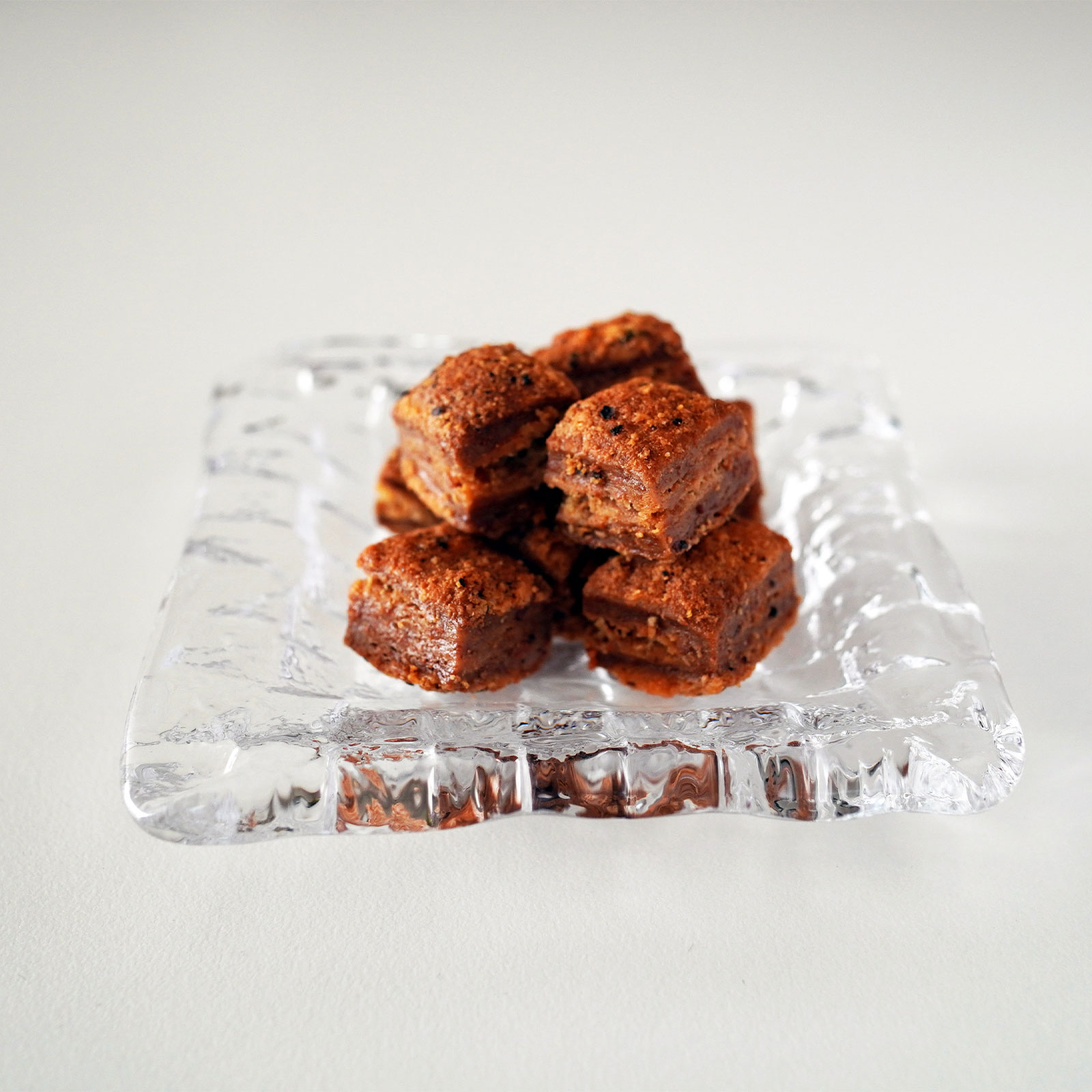 グリッドプレート:角形深皿 (9cm)