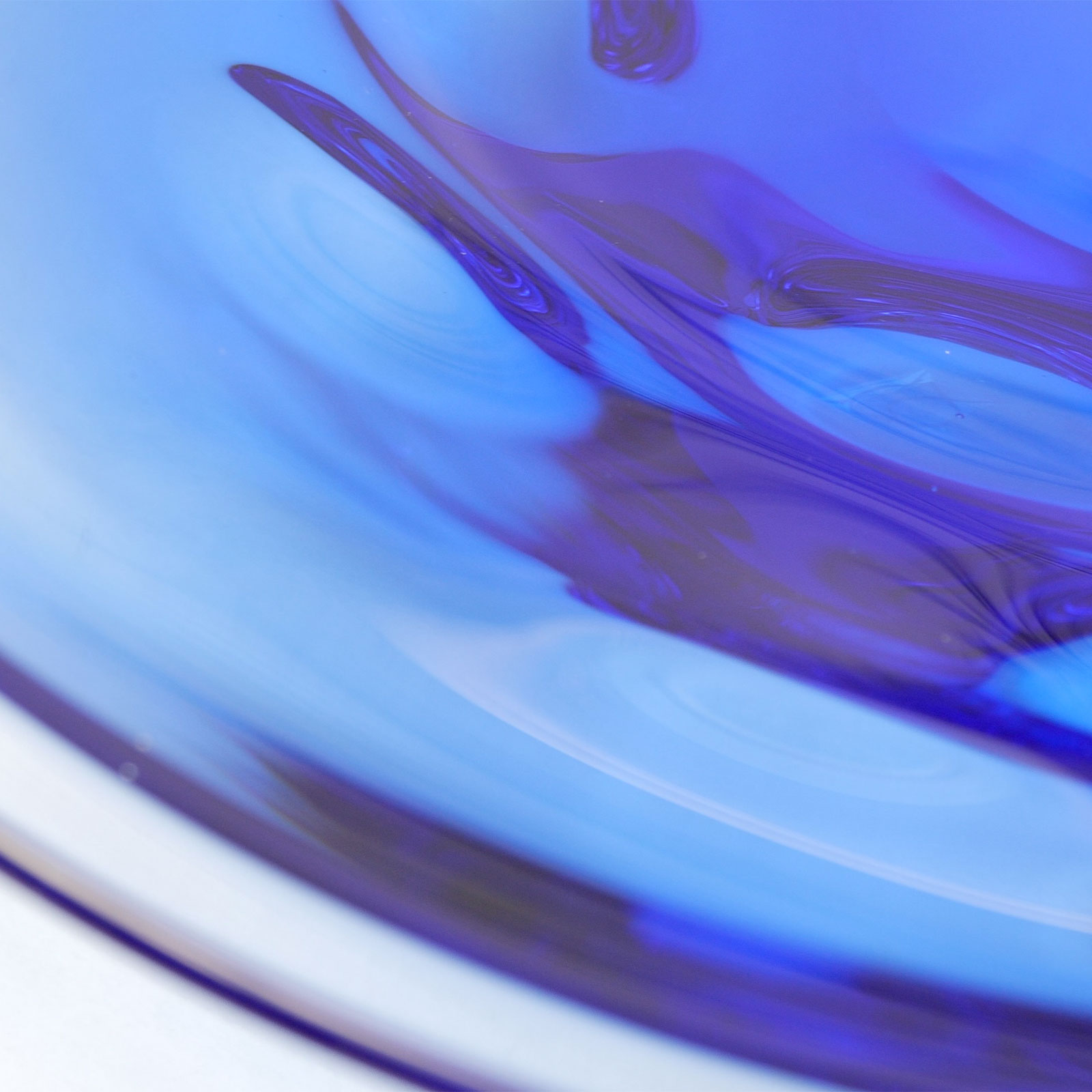 H2O：宙吹き丸形プレート (30cm)