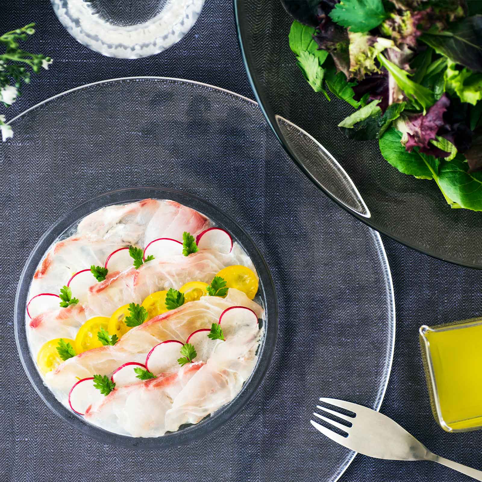 アンジュ:丸形プレート (27cm)