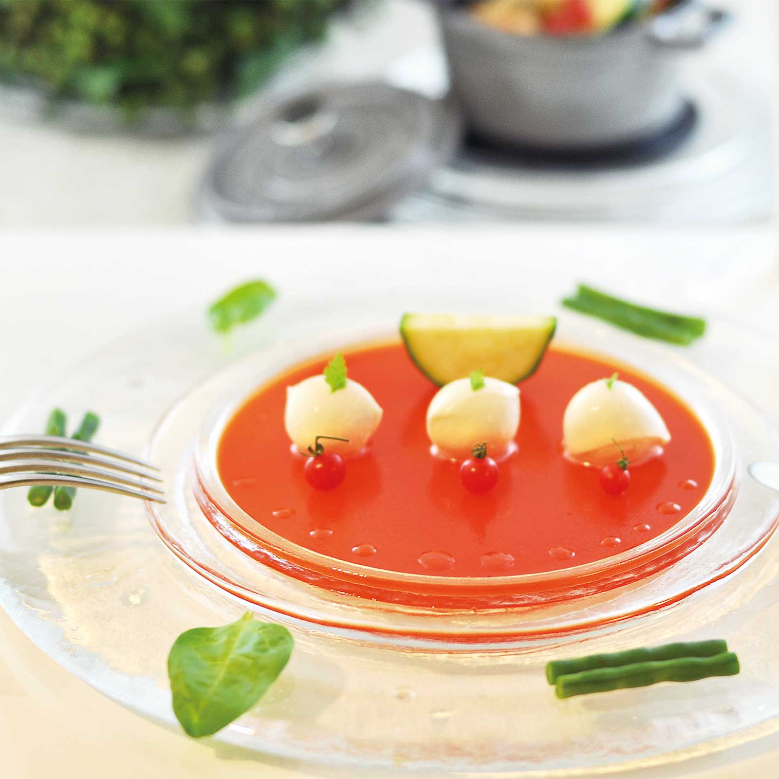 アンジュ:丸形プレート (27cm)