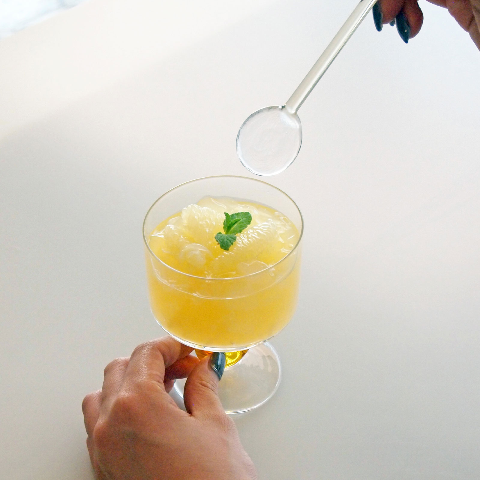 ソルベ：スプーン