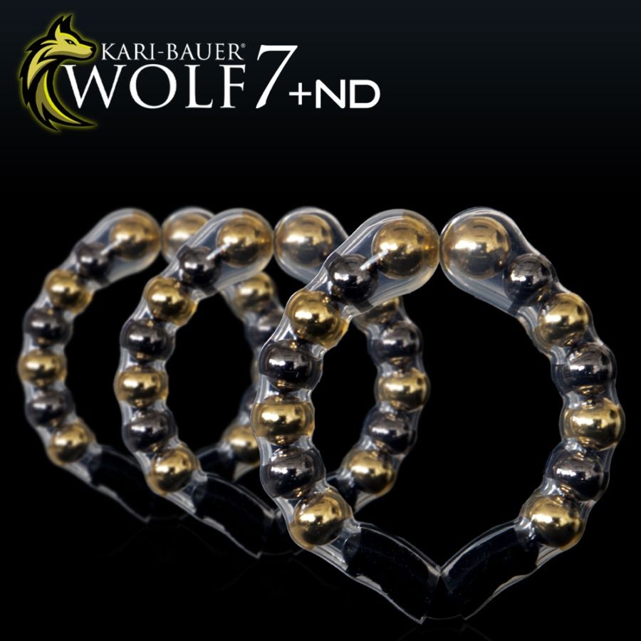 【新商品】カリバウアー　WOLF7+Nd　3本セット（ストラップ付き）