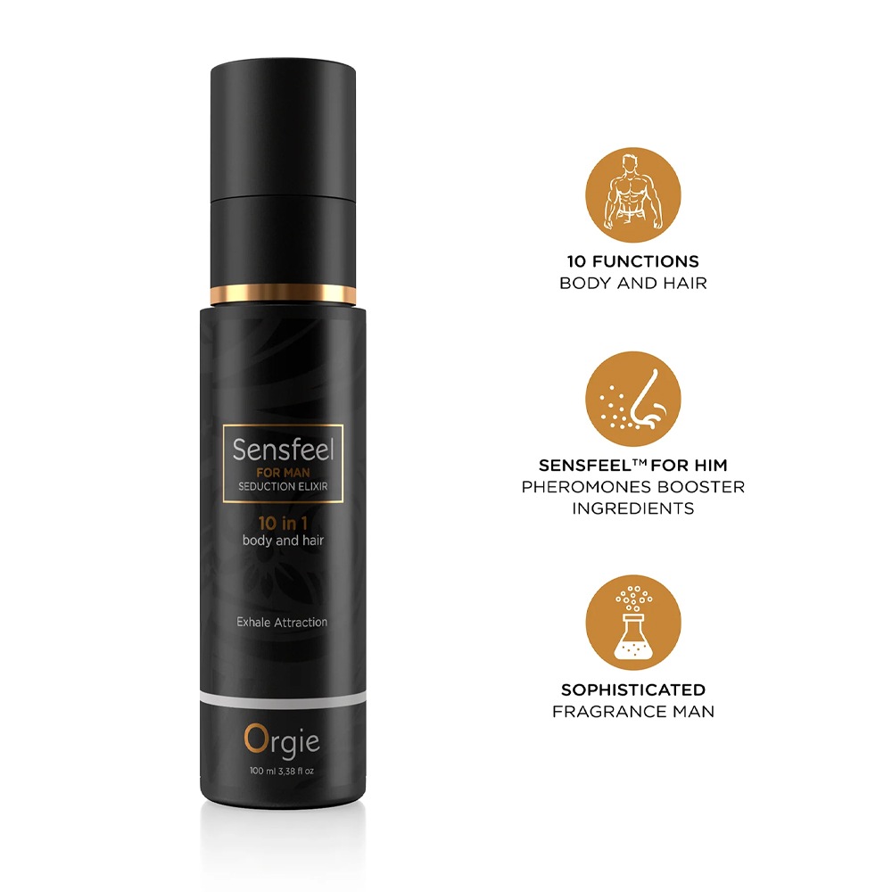 Orgie SENSFEEL SEDUCTION ELIXIR 10 IN 1 FOR MAN - BOOSTER DE