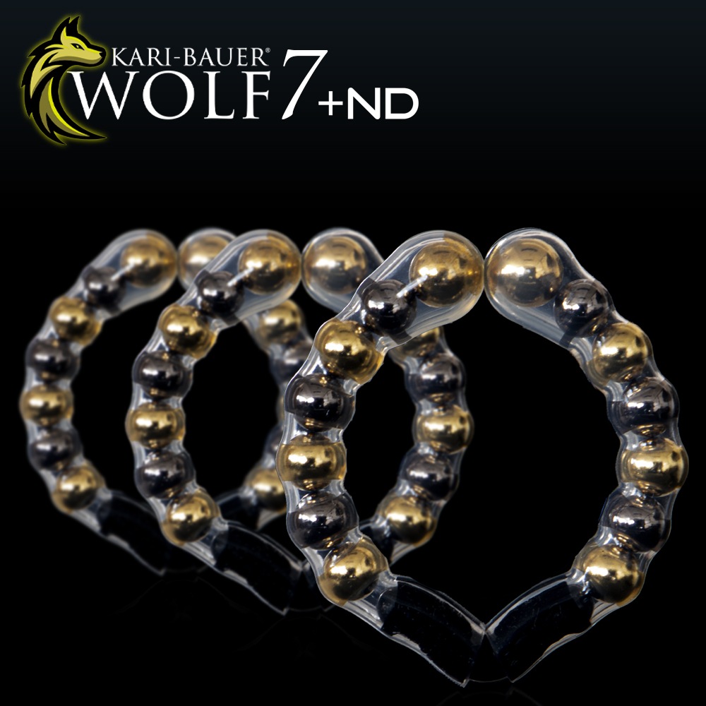 【新商品】カリバウアー　WOLF7+Nd　3本セット（ストラップ付き）