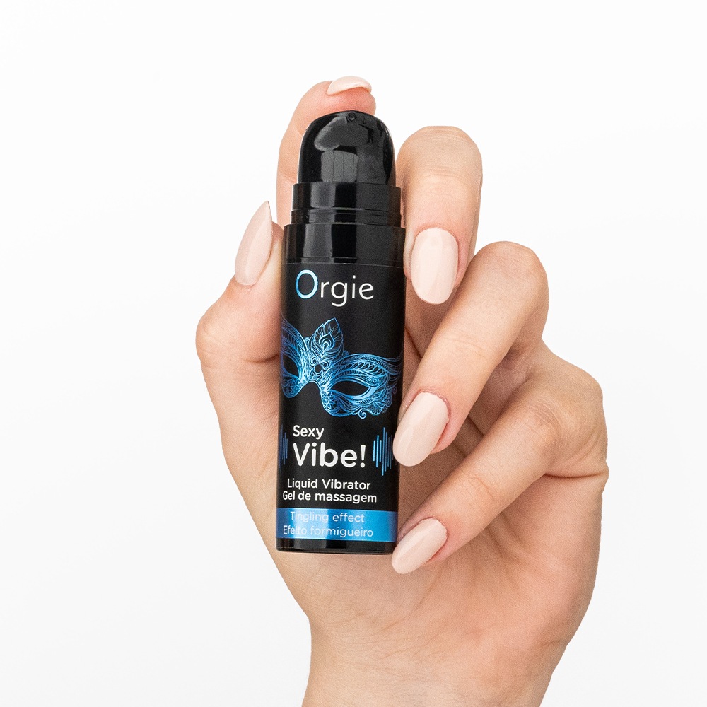 Orgie SEXY VIBE! LIQUID VIBRATOR 【振動感レベル：7 】（オルギー リキッドバイブレーター）　ローション　潤滑ゼリー　媚薬　妊活